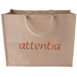 Indkøbsposer i canvas 38x40x10cm, 4033A32
