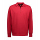 ID Game polo sweatshirts med stolpelukning 6034