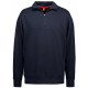ID Game polo sweatshirts med stolpelukning 6034