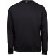 Sweatshirt med rund hals