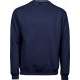 Sweatshirt med rund hals