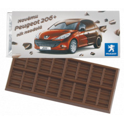 Logochokolade kuber 3x2cm x 16mm høj
