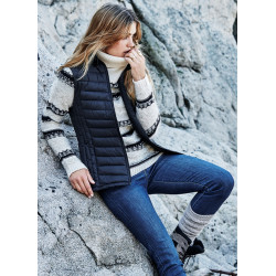 TeeJays Zepelin helårs vest dame