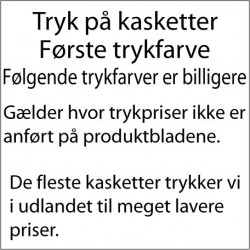 1. trykfarve på kasketter