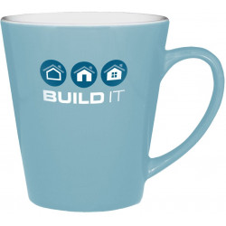 Reklamekrus i iøjnefaldende design, som skaber opmærksomhed omkring Jeress reklame.