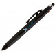 Kuglepen 3-farver + gummi til tastning, 143x13mm, 1629A32