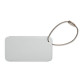 Kuffertmærke aluminium, 8x4x0,2cm, 8352A30