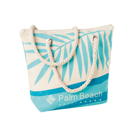 Canvas strandtaske 40x32x14cm, 8201A30