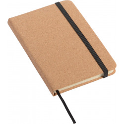 Notesbog A6 med kork omslag, 1103310A09
