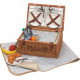 Picnickurv, 4 personer