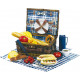 Picnickurv, 4 personer