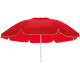 Strandparasol med teleskop metal skaft,