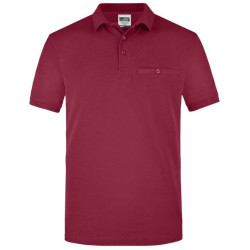 James&Nicholson poloshirts med lomme JN846A03