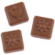 Barry Callebaut chokolade Julekalendere. Standard motiv eller Jeres eget heldækkende foto. A4