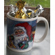 Porcelænkrus med julemotiv