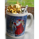 Porcelænkrus med julemotiv