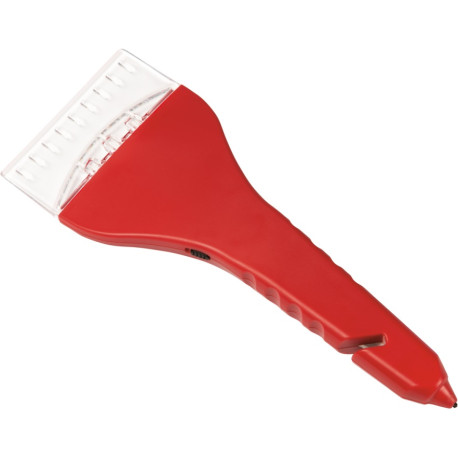 Isskraber, rudeknuser, lampe, sikkerhedsselekniv