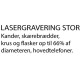 Lasergravering spækbrætter, vaser, skåle