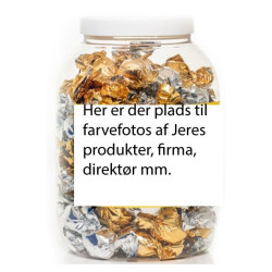 Bøtter med  1kg chokoladekugler 50581A416