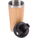 Krus i bambus og stål,450ml, 304574A09