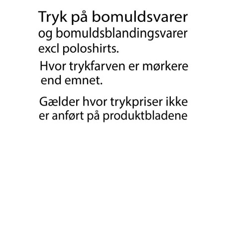 Tryk lyse bomuldsvarer