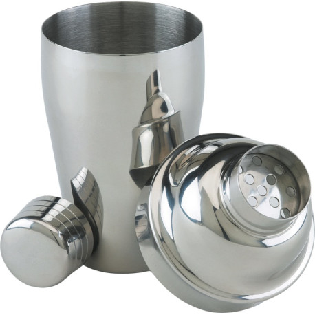 Rustfrie cocktail shakere 300ml. Str. 19xØ7,2cm.