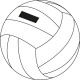 Beach Volleyball, 20cm Ø, 605007A09