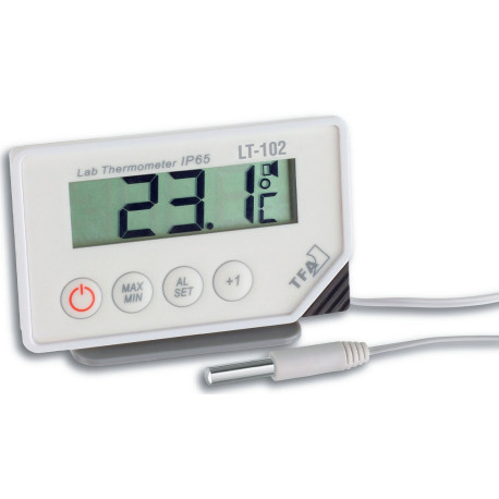  Laboratorie thermometer.