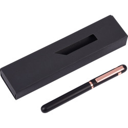 Kobber rollerpenne med logo, 8110003A09