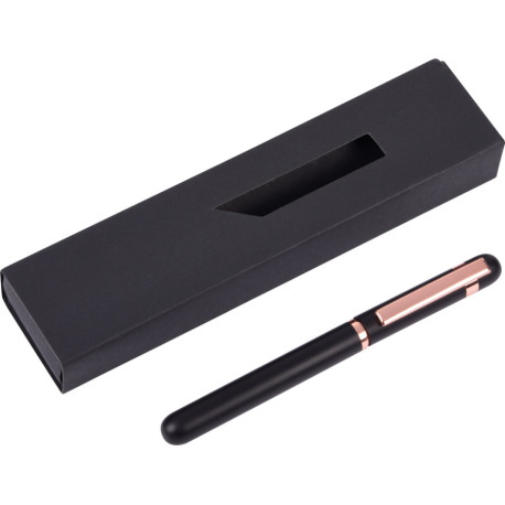 Kobber rollerpenne med logo, 8110003A09