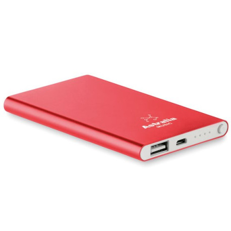 Powerbank med logo reklame tryk 8735A30