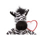 Plys zebra ca 30x12x10cm, 