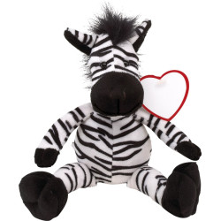 Plys zebra ca 30x12x10cm,  0502077a09
