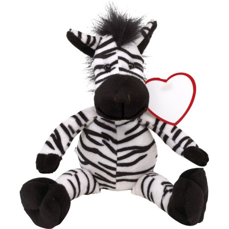 Plys zebra ca 30x12x10cm, 