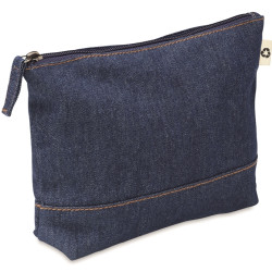 Toilettasker 15x21,5x5cm denim bomuld 6421A30