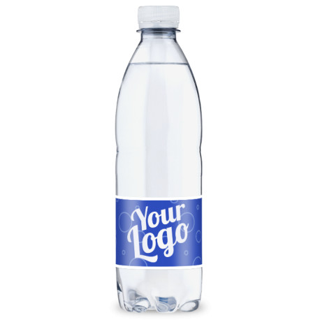 Logovand med Jeres egen etiket,500ml