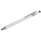 Aluminium kuglepenne med stylus funktion 110221A09