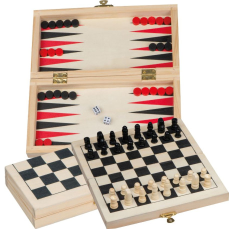 Skak, backgammon og dam spil, 5432416A305