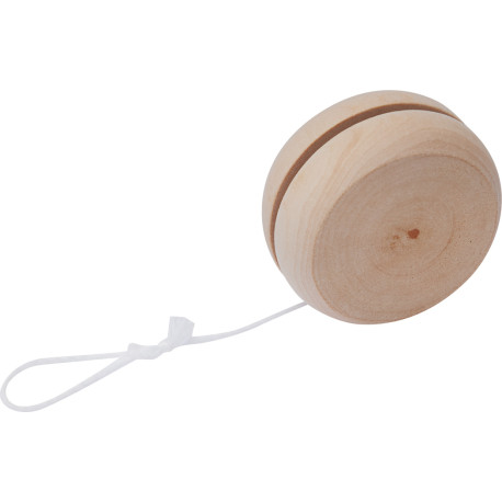 Yoyo, træ, 53mm ø x 28mm.