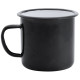 Nostalgiske metal krus, 380 ml.