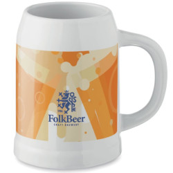 Øl krus 0,25 ltr stentøj