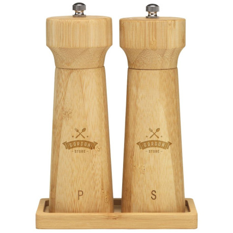 Salt -og peberkværn sæt med holder 2737A035