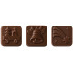 Julekalendere med chokolade 205x134x10mm