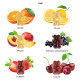 Frugtgummi bamser10g, 30% frugtsaft. I poser med farvefoto af Jeres produkter mm.
