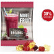 Frugtgummi bamser15g, 30% frugtsaft. I poser med farvefoto af Jeres produkter mm.