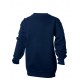 Sweatshirt med rund hals
