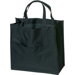 Revisortasker 600 D polyester/pvc, med lomme. 38x38x16cm 6619a03