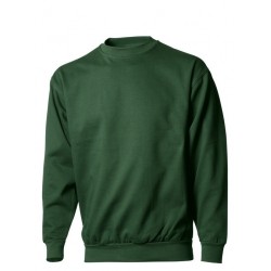 Sweatshirt med rund hals