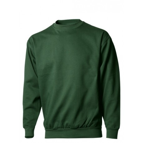 Sweatshirt med rund hals