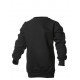 Sweatshirt med rund hals